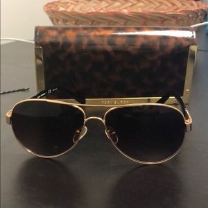 AUTH TORY BURCH SUNGLASSES AVIATORS